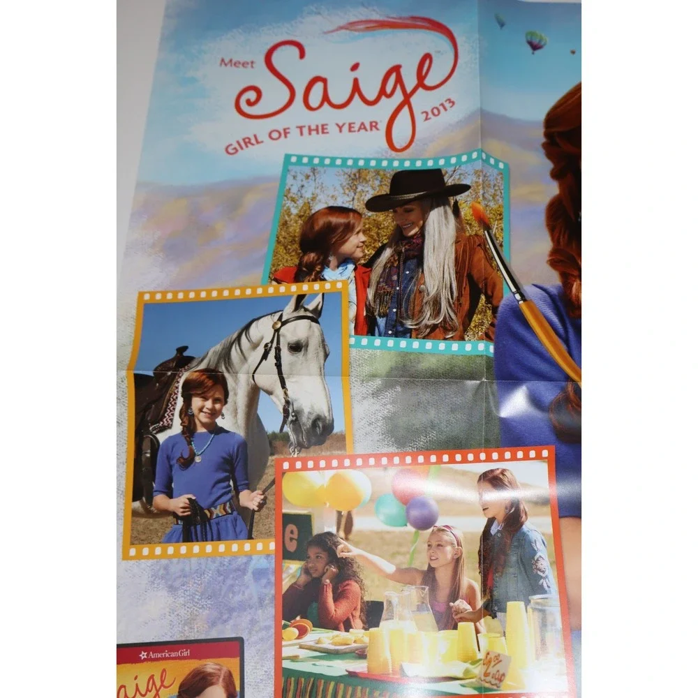American Girl Doll Girl of Year 2013 Saige 2 Movie Book Wall Posters 18